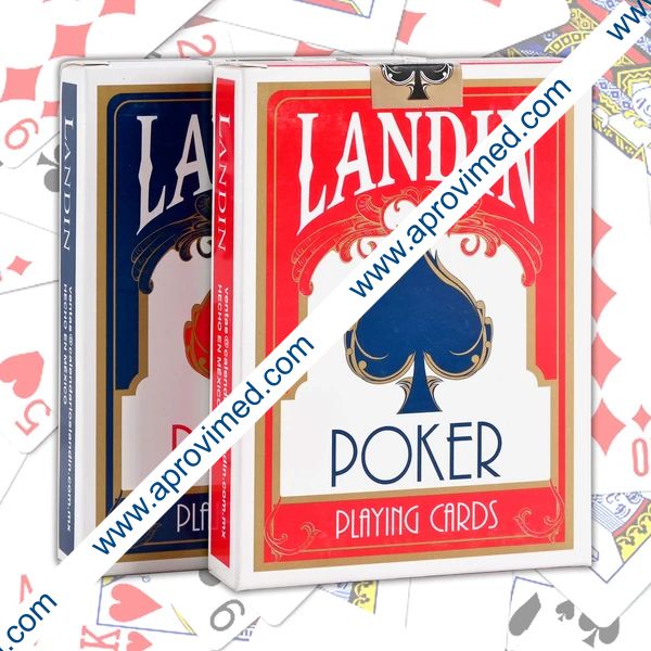 NAIPE AMERICANO PÓKER (Landin) "Estándar" Mazo c/56 Cartas.
