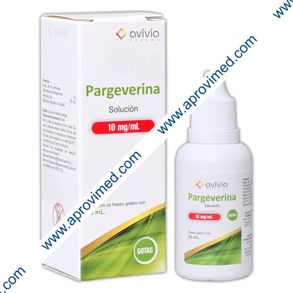 PARGAVERINA (Avivia) SOL. Fco. Gotero 20 ML. 10 MG/1 ML.