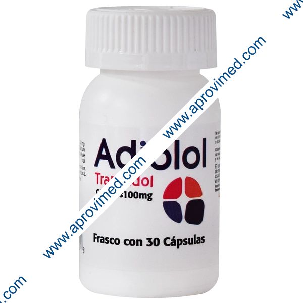 ADIOLOL Fco. c/30 CAPS. 100 MG.