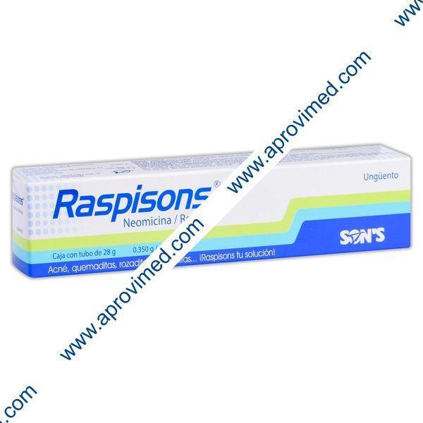 RASPISONS UNGÜENTO Tubo c/28 G. 0.350 G-100,000 UI/100 G.