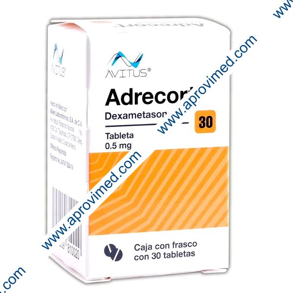 ADRECORT Cja/Fco. c/30 TABS. 0.5 MG.