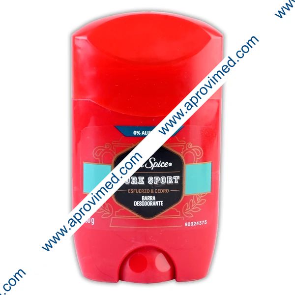 OLD SPICE PURE SPORT "Esfuerzo & Cedro" Barra Desodorante c/50 G.
