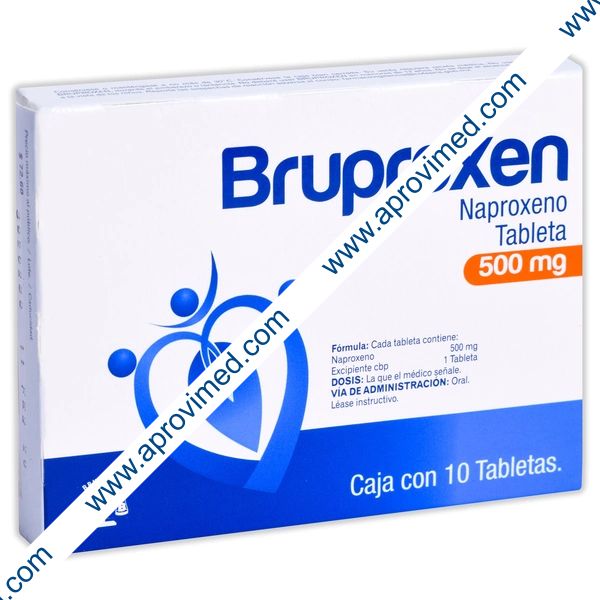 BRUPROXEN c/10 TABS. 500 MG.