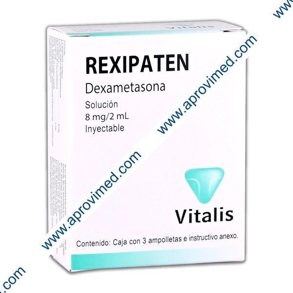 REXIPATEN Sol. Iny. c/3 AMPTAS. 8 MG/2 ML.