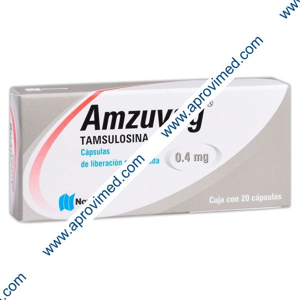 AMZUVAG c/20 CAPS. L.P. 0.4 MG.