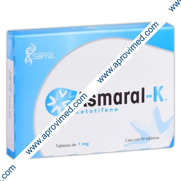 ASMARAL-K c/30 TABS. 1 MG.
