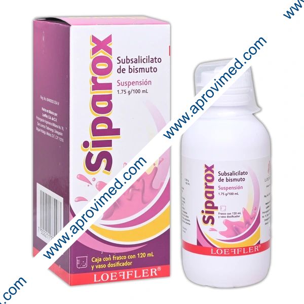 SIPAROX SUSP. Fco. 120 ML. 1.75 G/100 ML.