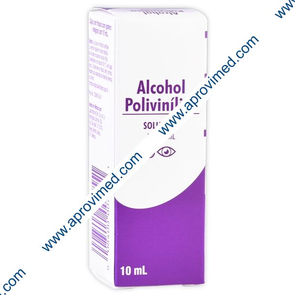 ALCOHOL POLIVINÍLICO (Grin) SOL. OFT. Fco. Gotero 10 ML. 14 MG/1 ML.