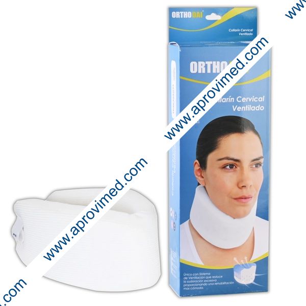COLLARÍN CERVICAL BLANDO VENTILADO Blanco (OrthoDai) GDE. c/1 Pza.