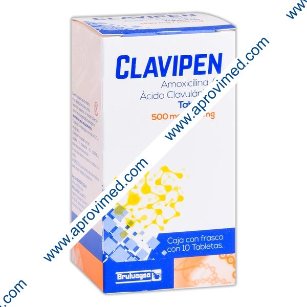 CLAVIPEN c/10 TABS. 500/125 MG.