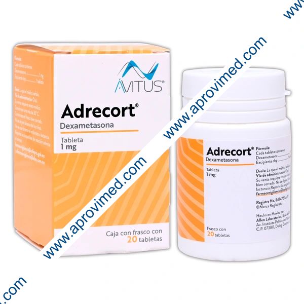 ADRECORT Cja/Fco. c/20 TABS. 1 MG.