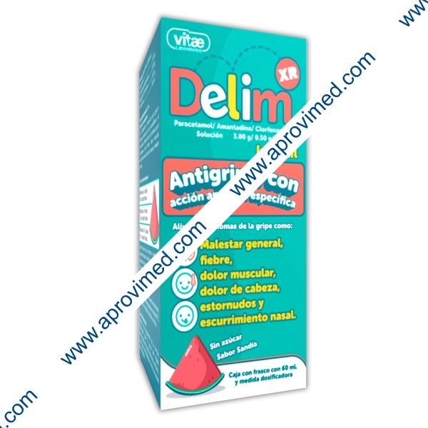 DELIM XR SOL. Infantil Fco. 60 ML. 3.00-0.50-0.02 G/100 ML.