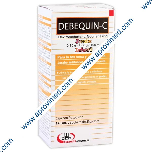 DEBEQUIN-C JBE. Infantil  Fco. 120 ML. 0.15-1.0 G/100 ML.