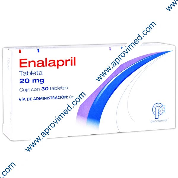 ENALAPRIL (Psicofarma) c/30 TABS. 20 MG.