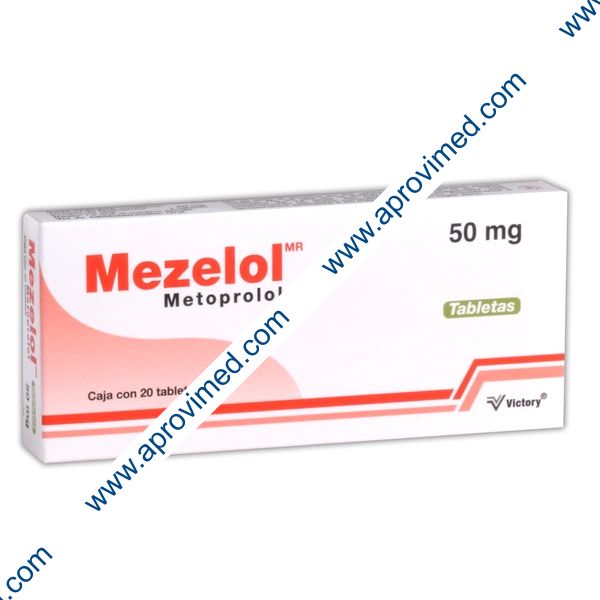 MEZELOL c/ 20 TABS.  50 MG.