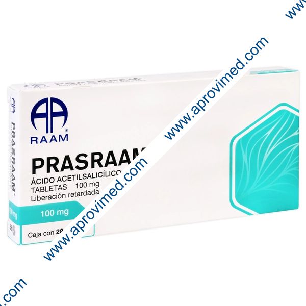 PRASRAAM c/28 TABS. L.R. 100 MG.