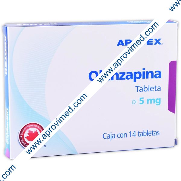 OLANZAPINA (Apotex) c/14 TABS.  5 MG.