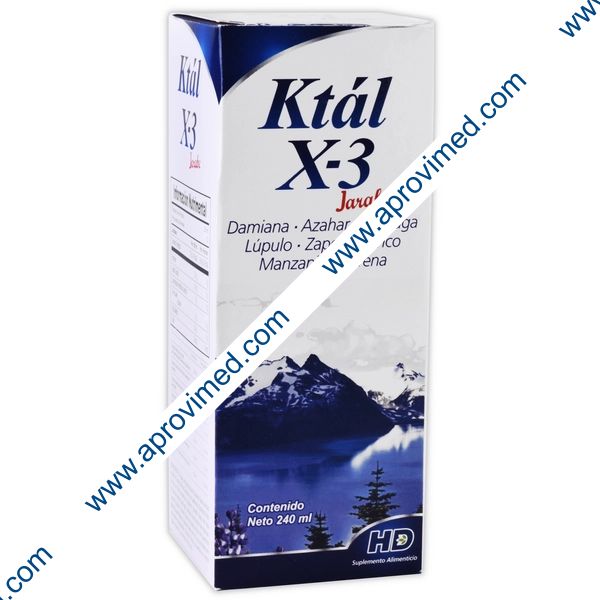 KTÁL X-3 JARABE 240 ML.