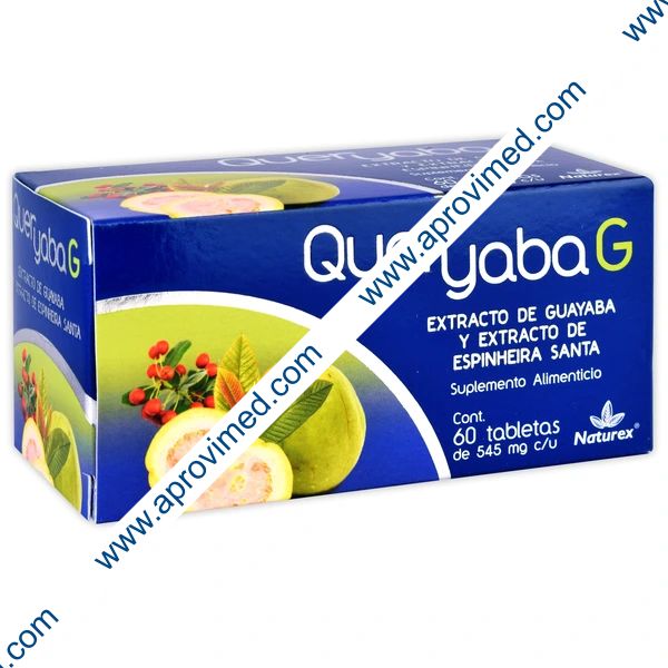 QUERYABA-G c/60 TABS. 545 MG.