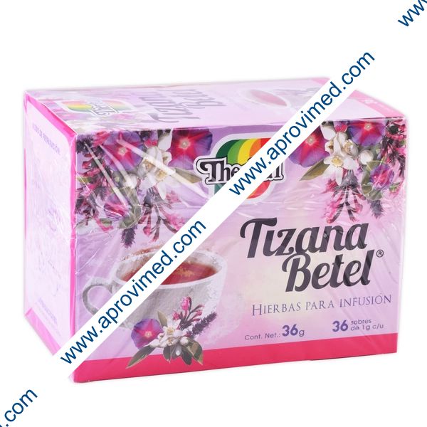 TIZANA BETEL p/Infusión c/36 SOBS. 1 G.