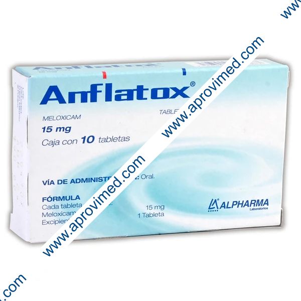 ANFLATOX c/10 TABS. 15 MG.
