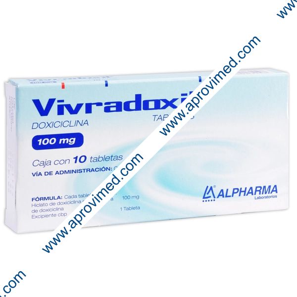 VIVRADOXIL c/10 TABS. 100 MG.