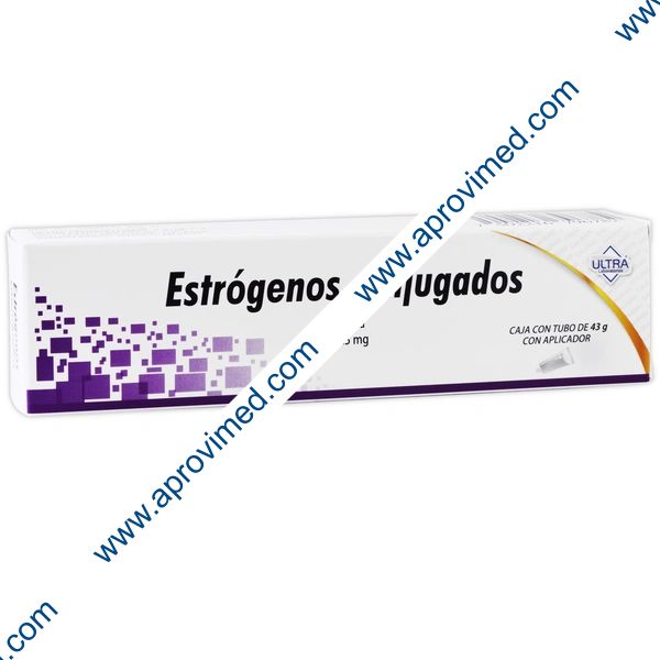 ESTRÓGENOS CONJUGADOS (Ultra) Cma. Vag. Tubo c/43 G. 62.5 MG/100 G.