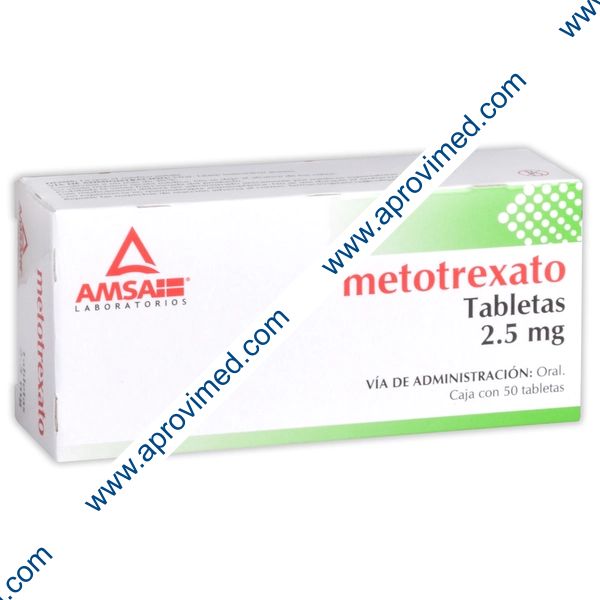 METOTREXATO (Amsa) c/50 TABS. 2.5 MG.