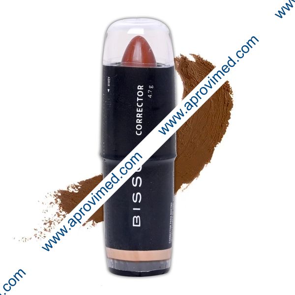 BISSÚ CORRECTOR PARA ROSTRO Tono 12-Brick c/1 Pza. 4.7 G.