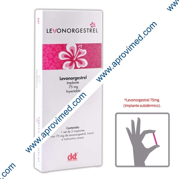 LEVONORGESTREL (dkt) Implante Iny. c/2 Pzs. 75 MG.