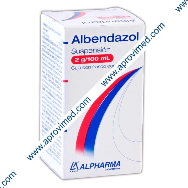 ALBENDAZOL (Alpharma) SUSP. Fco. 20 ML. 2 G/100 ML.