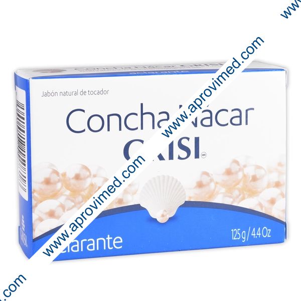 JABÓN ACLARANTE DE CONCHA NÁCAR (Grisi) 125 G.