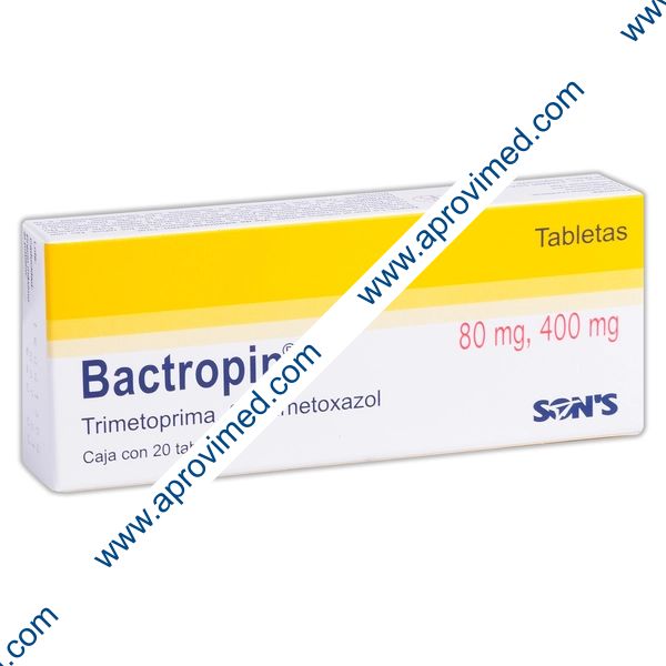 BACTROPIN c/20 TABS.  80/400 MG.