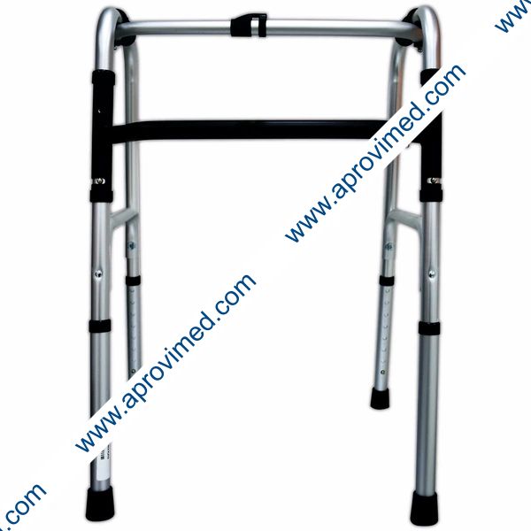 ANDADERA de ALUMINIO RECÍPROCA (Eko-Mobility) Col. Plata.
