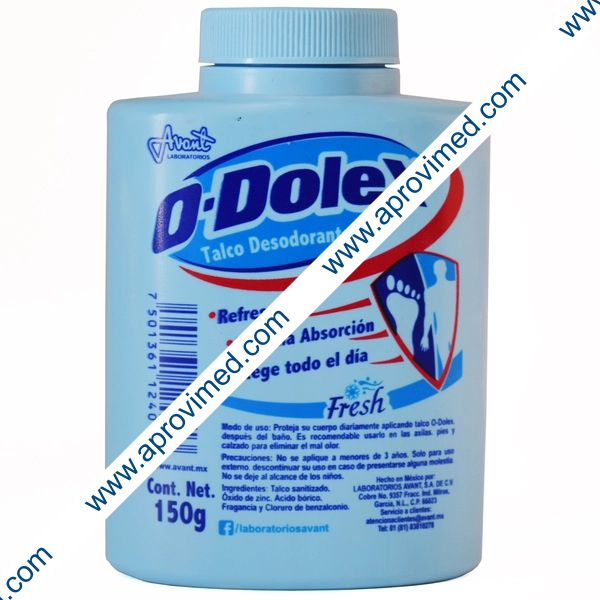 O-DOLEX Fresh TALCO Desodorante 150 G.