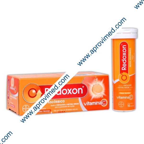 REDOXON c/10 TABS. EFERVESCENTES Sab. Naranja 1 G.