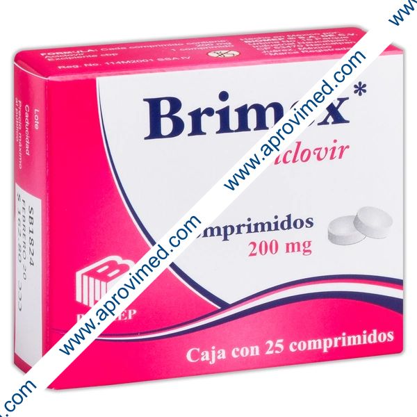 BRIMEX c/25 COMPS. 200 MG.
