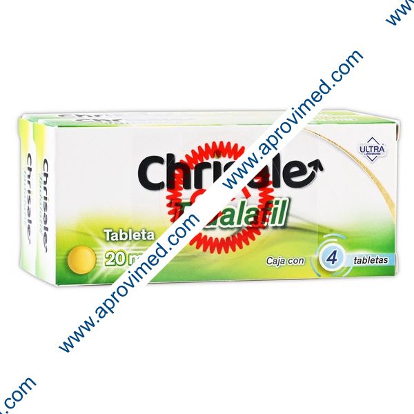 CHRISALE c/4 TABS. 20 MG. (Oferta 2x1)