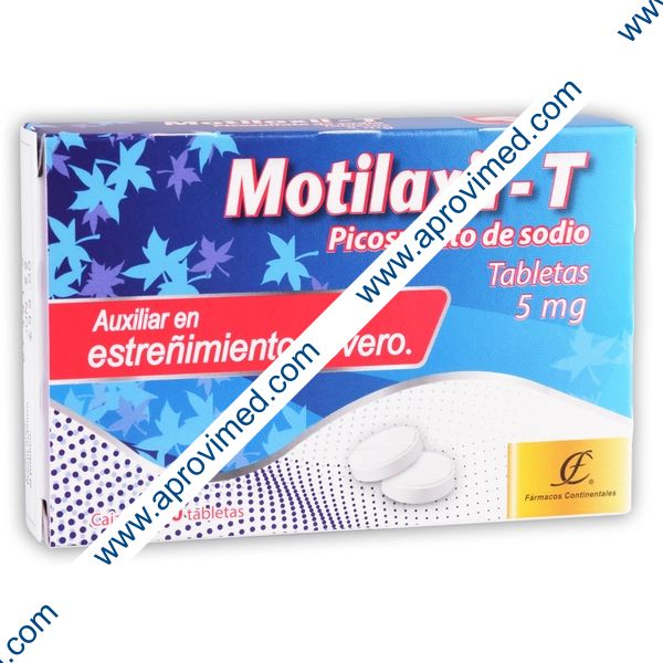 MOTILAXIL-T c/20 TABLETAS 5 MG.