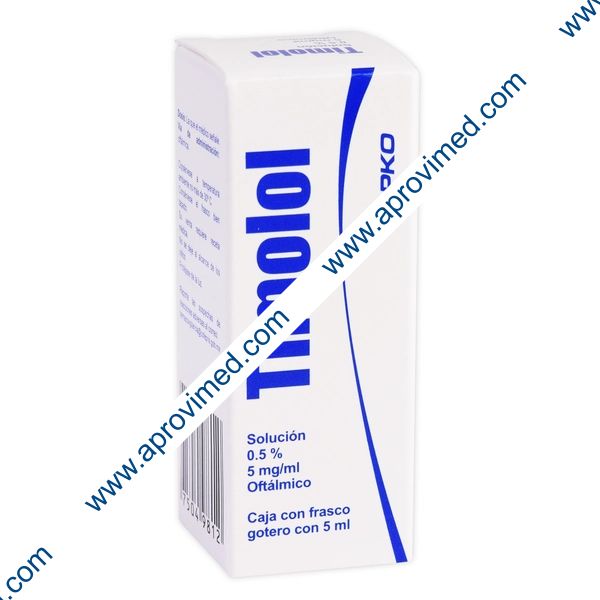 TIMOLOL (Opko) SOL. OFT. 0.5% Fco. Gotero 5 ML.