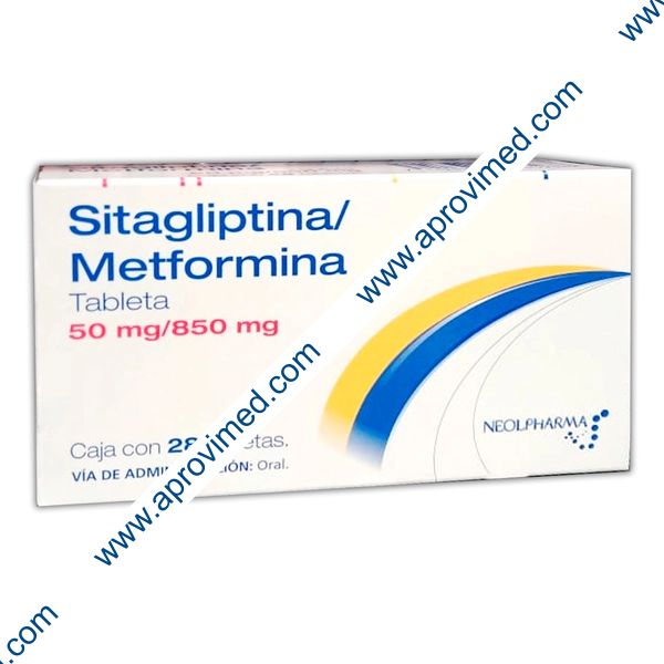 SITAGLIPTINA/METFORMINA (Neolpharma) c/28 TABS. 50/850 MG.