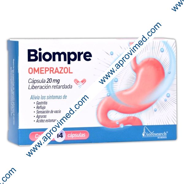 BIOMPRE c/14 CAPS. Lib. Rtda. 20 MG.