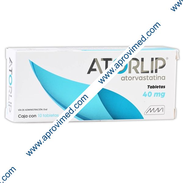 ATORLIP c/10 TABS. 40 MG.