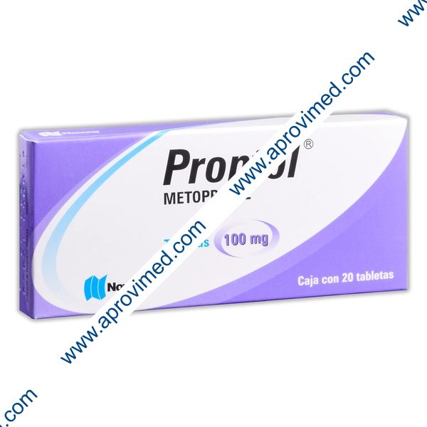 PRONTOL c/20 TABS. 100 MG.