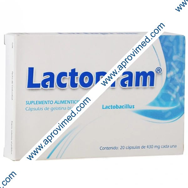 LACTOPRAM c/20 CAPS. 430 MG.
