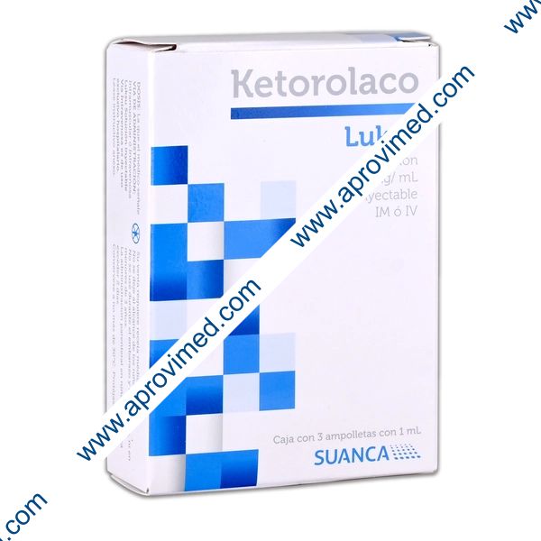 LUKSU Sol. Iny. c/3 AMPTAS. 30 MG/1 ML.