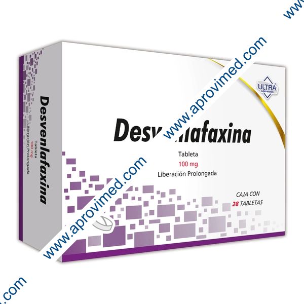 DESVENLAFAXINA (Ultra) c/28 TABS. L.P. 100 MG.