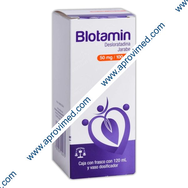 BLOTAMIN JARABE Fco. 120 ML. 50 MG/100 ML.