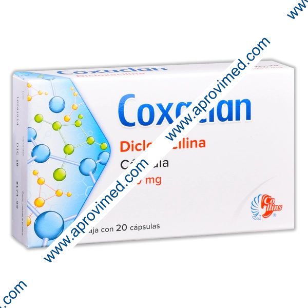 COXACLAN c/20 CAPS. 500 MG.