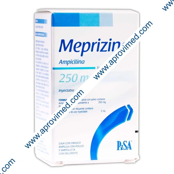 MEPRIZINA Sol. Iny. c/1 FCO. AMP. 250 MG/2 ML.